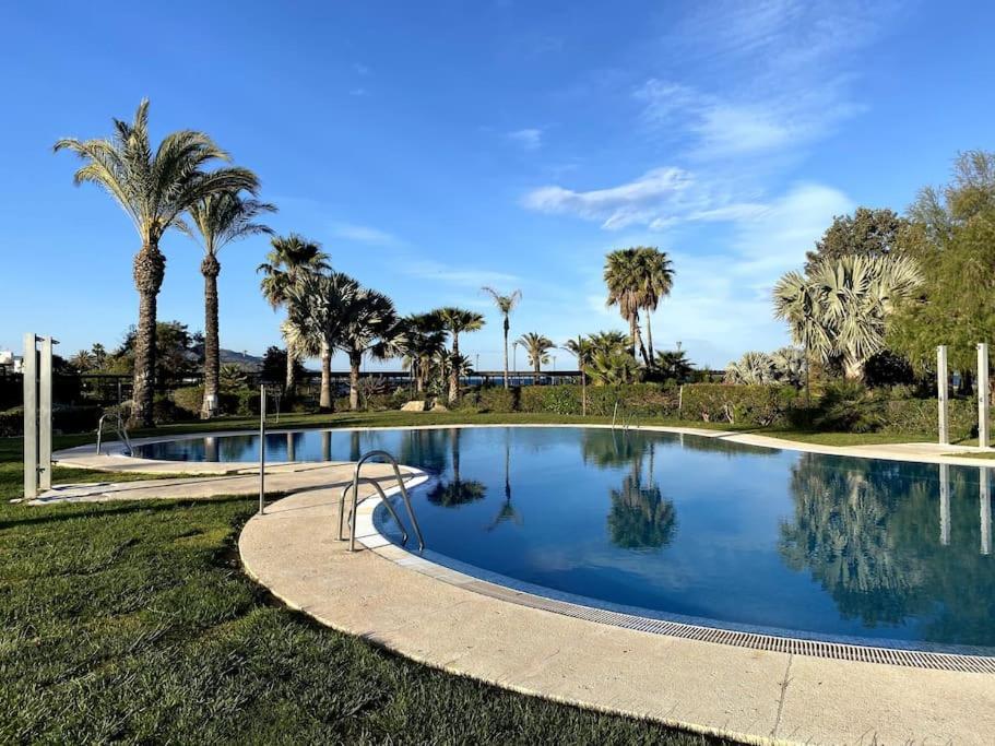 Vive Vera Rentals - Atico En 1º Linea Con Vistas Al Mar Exterior foto